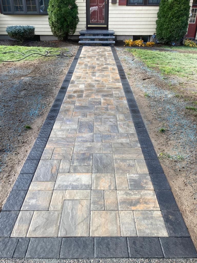 Stone Walkway — Randolph, MA