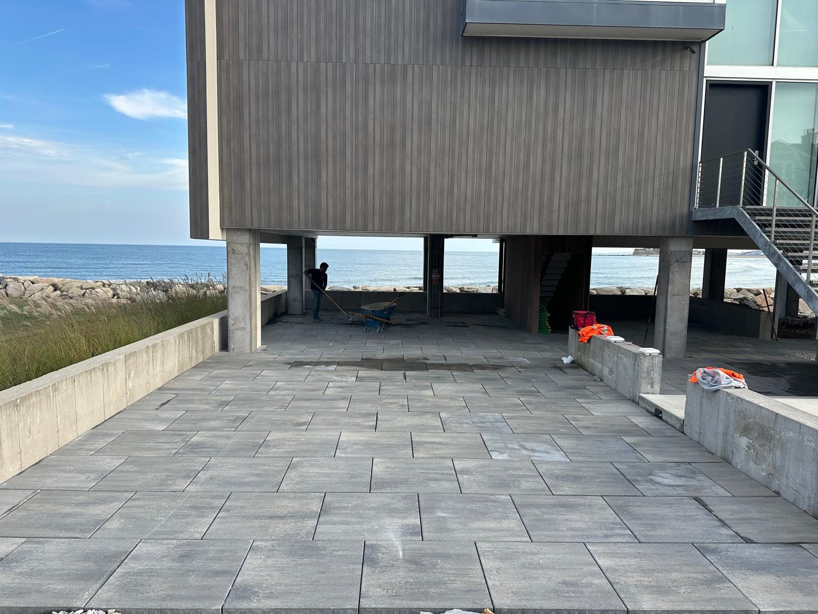 Cobblestone Driveway Apron — Whitman, MA