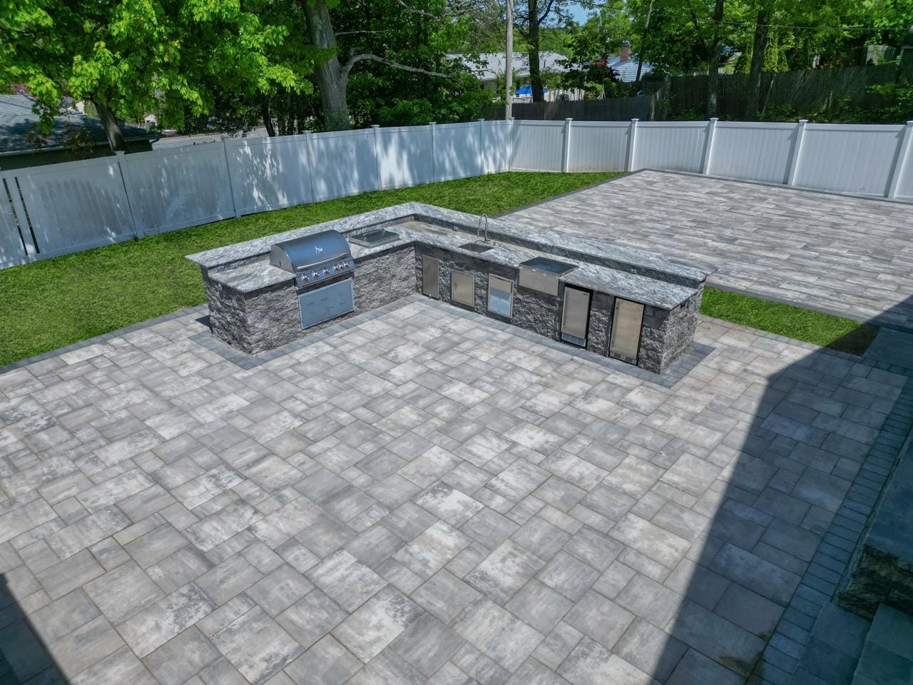 Hardscape project by Grow'N Mow