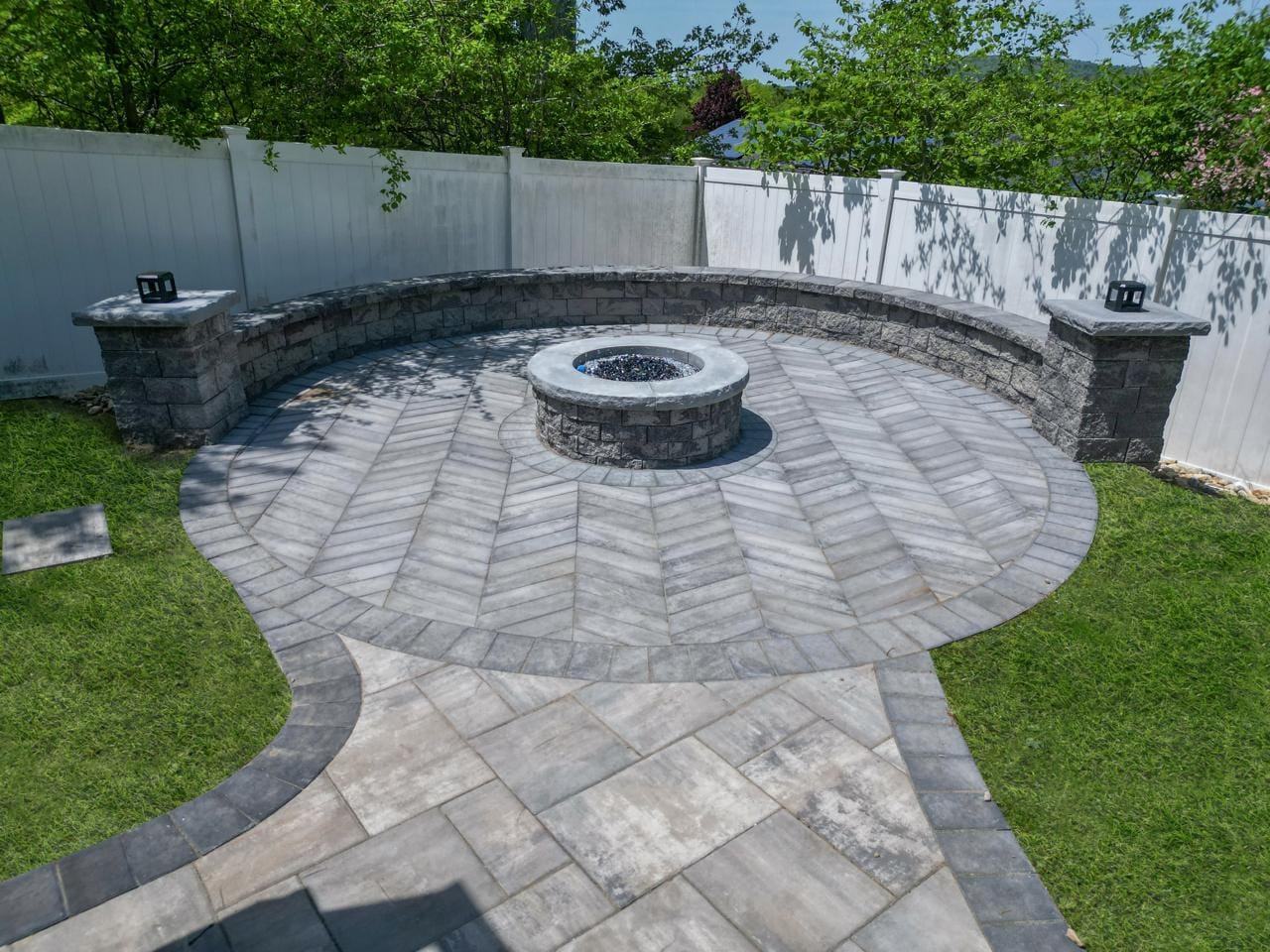 Hardscape project by Grow'N Mow