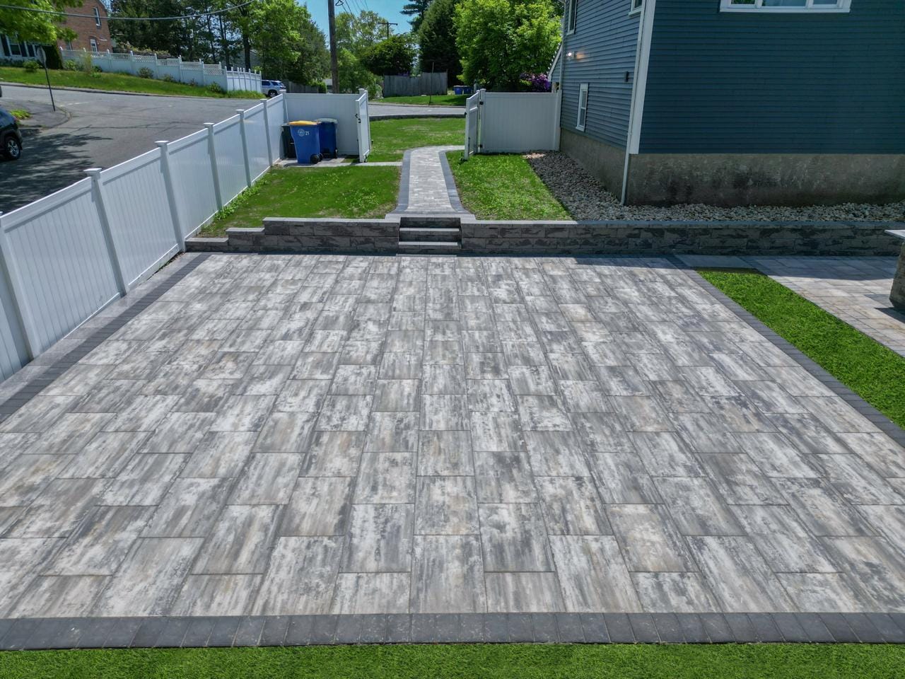 Hardscape project by Grow'N Mow