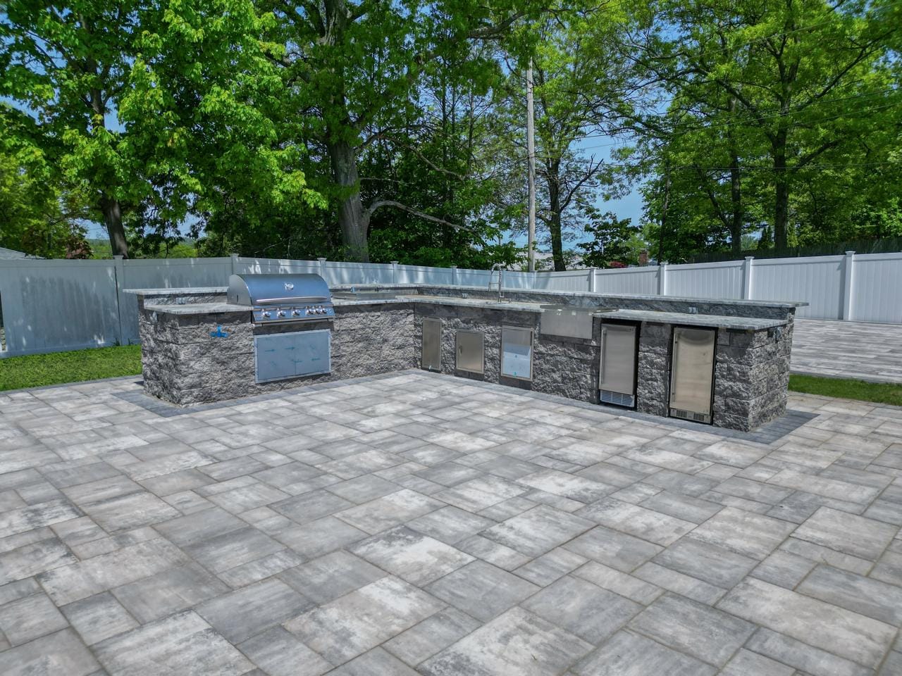 Hardscape project by Grow'N Mow