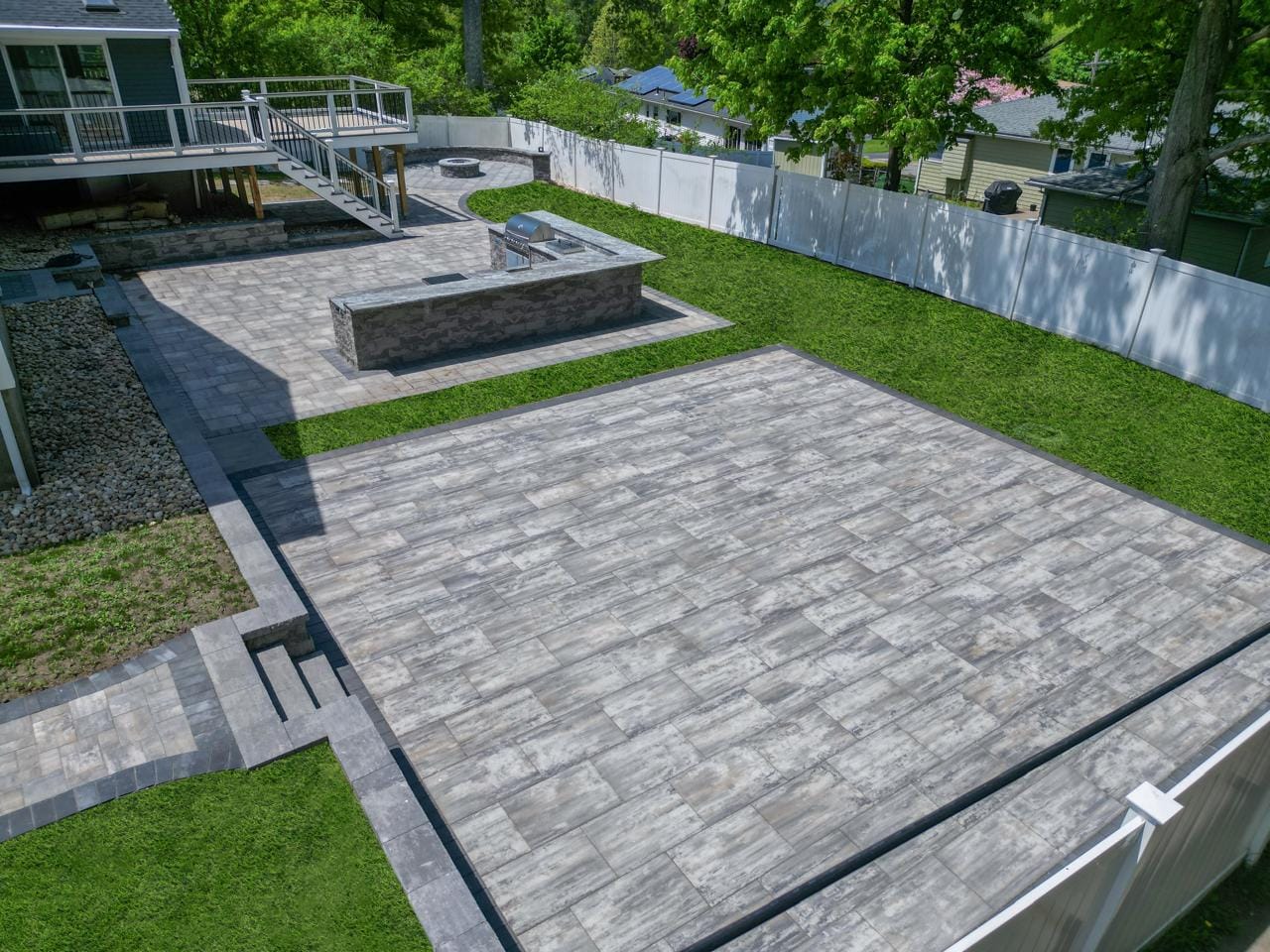 Hardscape project by Grow'N Mow