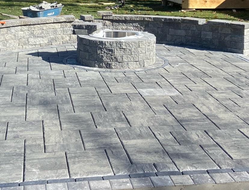 Fire Pit Install — Scituate, MA