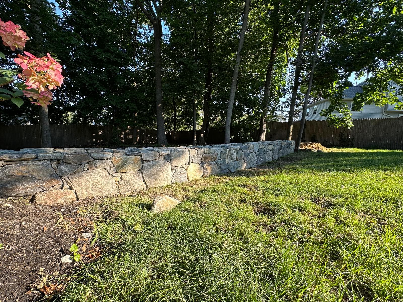 Hardscape project by Grow'N Mow on the South Shore of Massachusetts