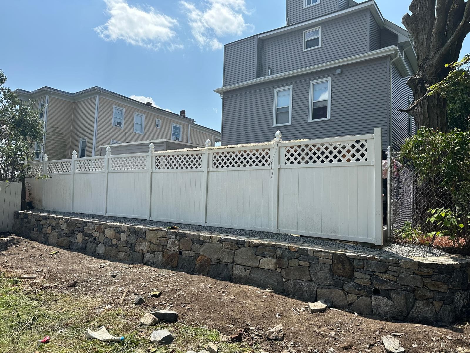 Hardscape project by Grow'N Mow on the South Shore of Massachusetts