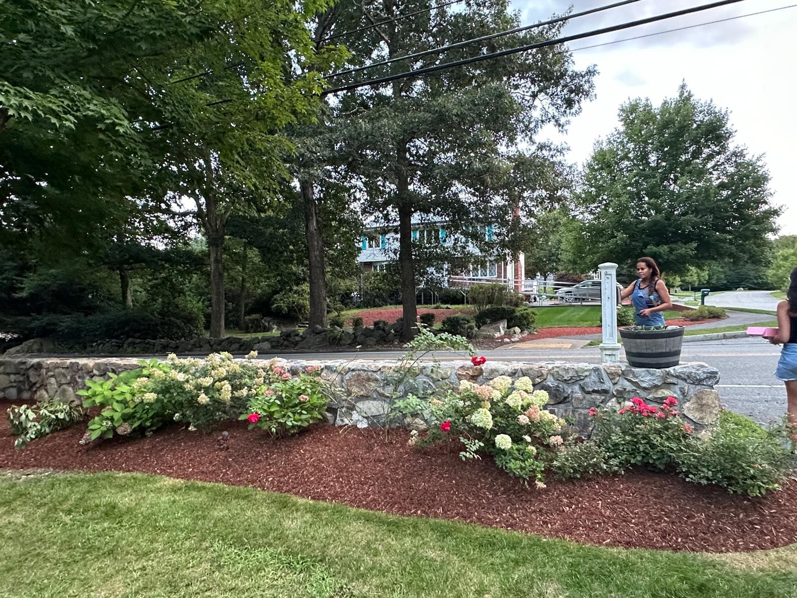 Landscaping project by Grow'N Mow on the South Shore of Massachusetts