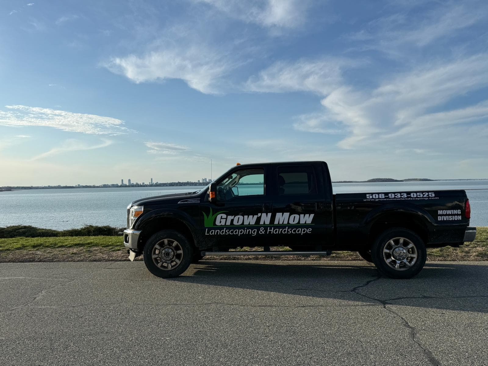 Landscaping project by Grow'N Mow on the South Shore of Massachusetts