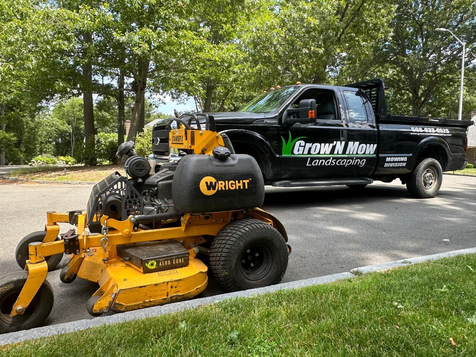 Lawn Care project by Grow'N Mow on the South Shore of Massachusetts