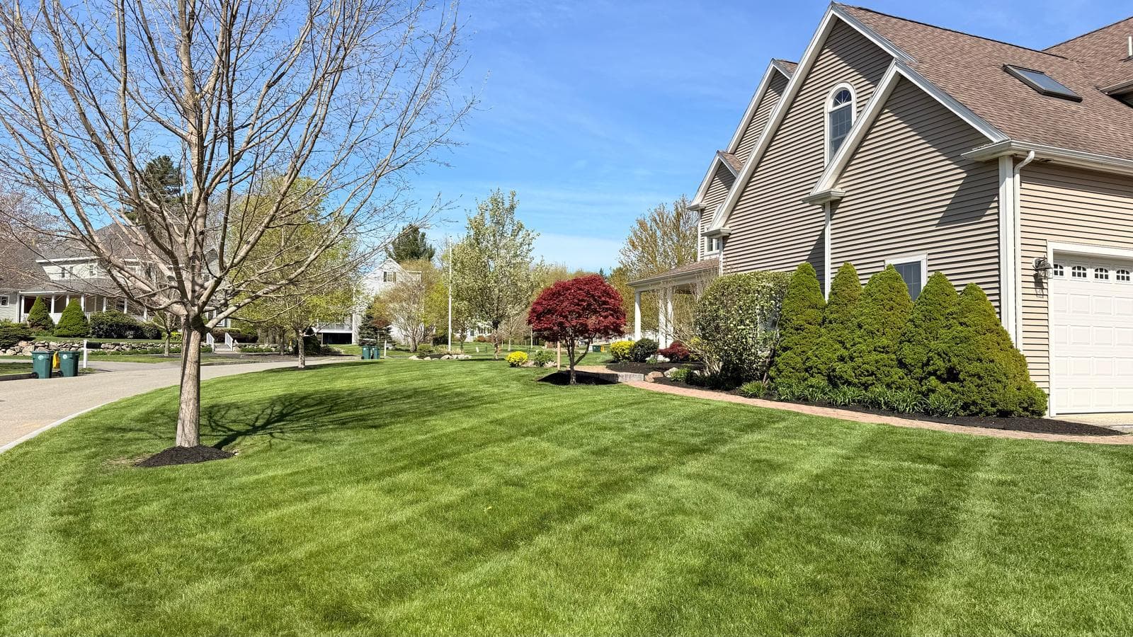 Lawn Care project by Grow'N Mow on the South Shore of Massachusetts